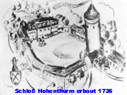 Schloß Hohenthurm erbaut 1736